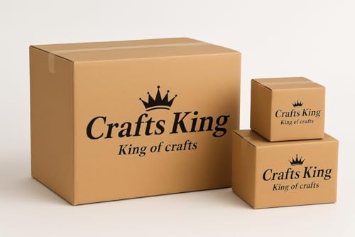 Crafts King: King of crafts Decorative Golden Diya | 7 Inch Diya for Diwali, Navratri, Laxmi Pooja & Home Décor