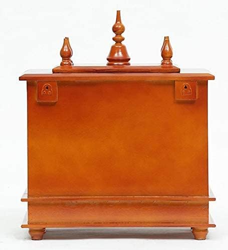 Kamdhenu art and craft Wooden Temple/Home Temple/Pooja Mandir/Pooja Mandap/Temple