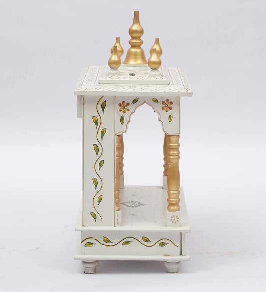 Kamdhenu art and craft Wooden Temple/Home Temple/Pooja Mandir/Pooja Mandap/Temple